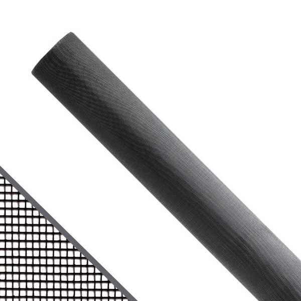 Saint-Gobain Adfors Saint-Gobain ADFORS 24 in. W X 100 ft. L Black Aluminum Insect Screen Cloth - FCS9153-M