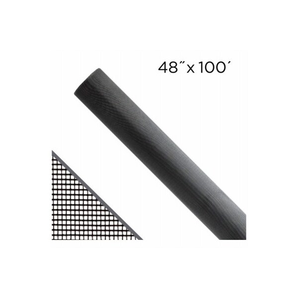 Adfors 48x100BLK ALU Scr Cloth - FCS9195-M