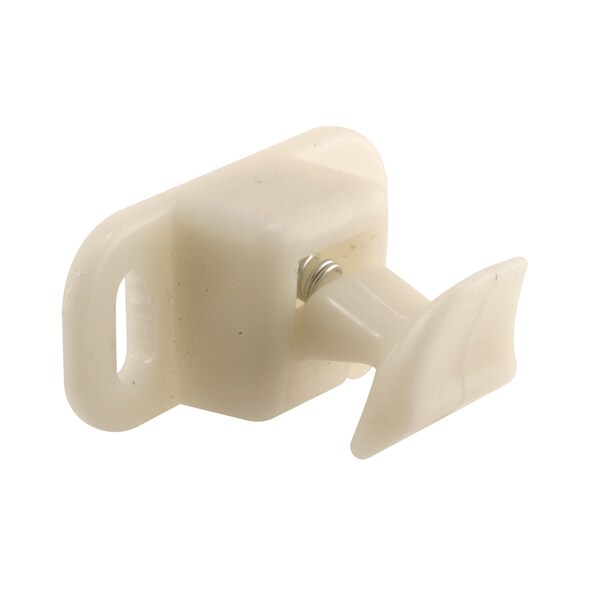 Prime-Line Sliding Window Latch, Plastic, White, 1 in. Hole Centers Single Pack - F 2602