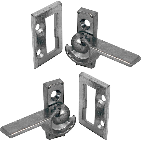 Prime-Line Zinc Cast Metal Left and Right Sliding Cam Window Lock 1 Pair - F 2613