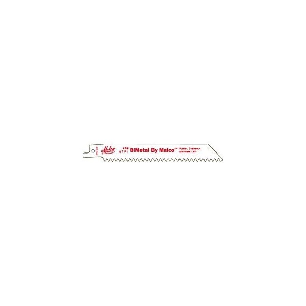 Malco 6 x 5/8 x .05 Inch High Carbon Steel Wood Cutting Blade 5 pack - 4S6