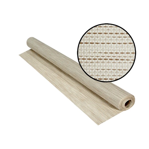 Phifer Vinylcoated Polyester Exterior Shading Fabric, Blocks 80 Heat, 60x25', Stucco, One Roll - 3021801