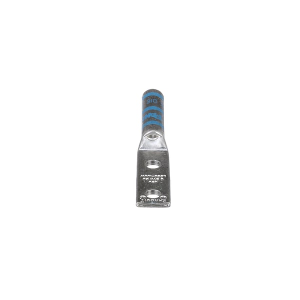 Panduit Terminal de compresión de cobre, 2 orificios, #6 AWG - LCC6-10BW-L