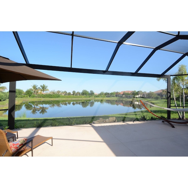 Phifer Heavy Duty Vinylcoated Polyester Insect Screening, 72 x 25', Black, 17x13 Mesh, One Roll - 3030321