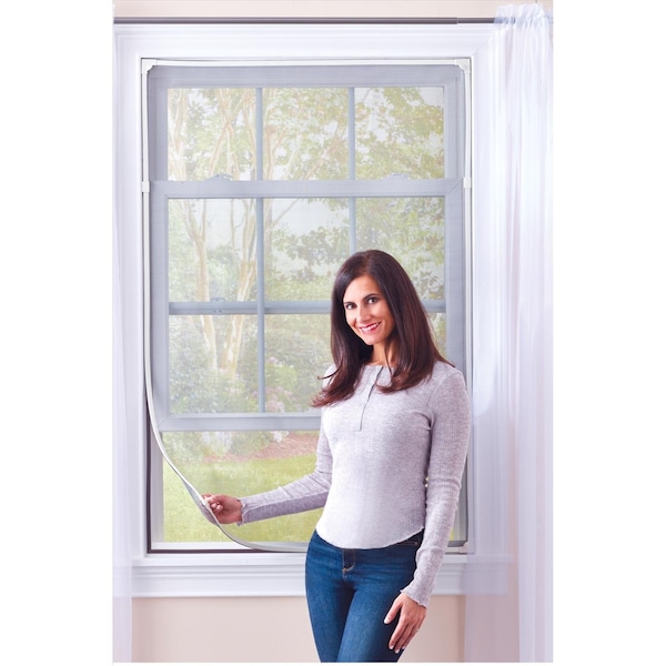 Magic Mesh Magic Mesh Magnetic Replacement Window Screen Fiberglass 1 pk - MM601106