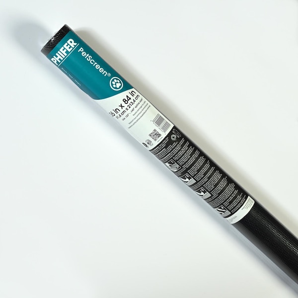 Phifer Phifer Wire 36 in. W X 84 in. L Black Polyester Pet Screen Cloth - 3004137