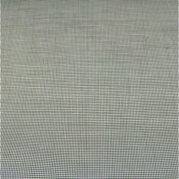 Zoro Select Screen, Fiberglass, 48 in.x100ft., Charcoal - 1XMK4