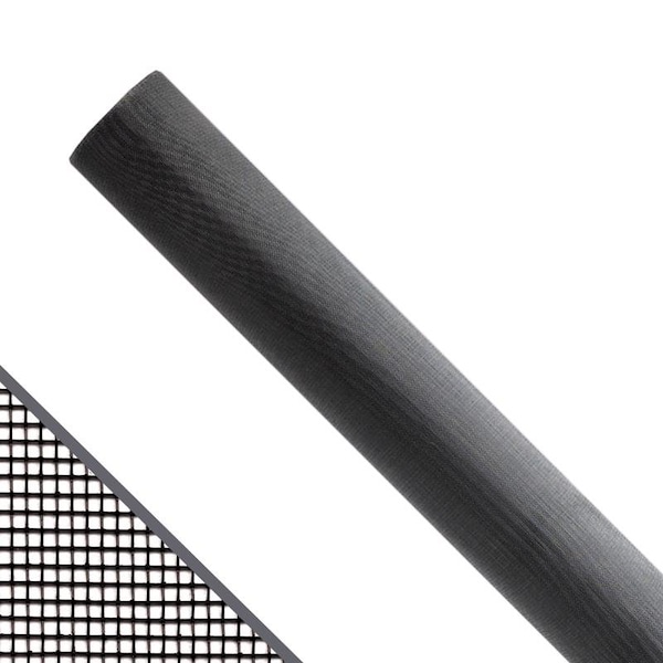 Saint-Gobain Adfors Saint-Gobain ADFORS 36 in. W X 100 ft. L Black Aluminum Insect Screen Cloth - FCS9180-M