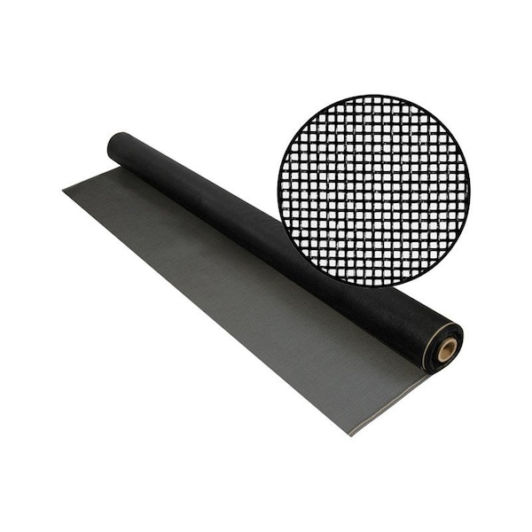 Phifer Phifer Wire 48 in. W X 100 ft. L Charcoal Fiberglass Screen Cloth - 3003519