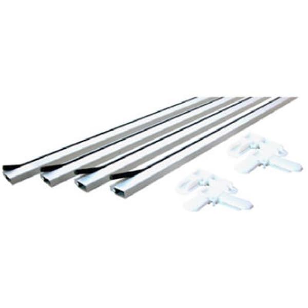Prime-Line Prime Line PL 7814 60 x 60 in. Make to Fit Screen Kit - White - 873166