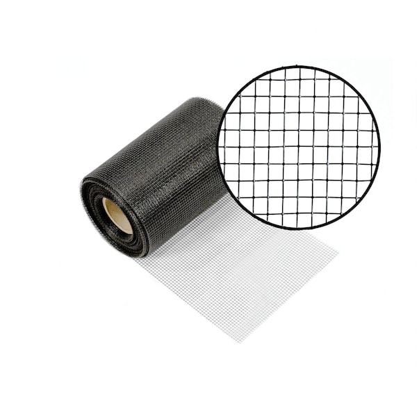Phifer Fiberglass Vent Insect Screening, 8 x 100', Charcoal, 1 Roll - 3003175