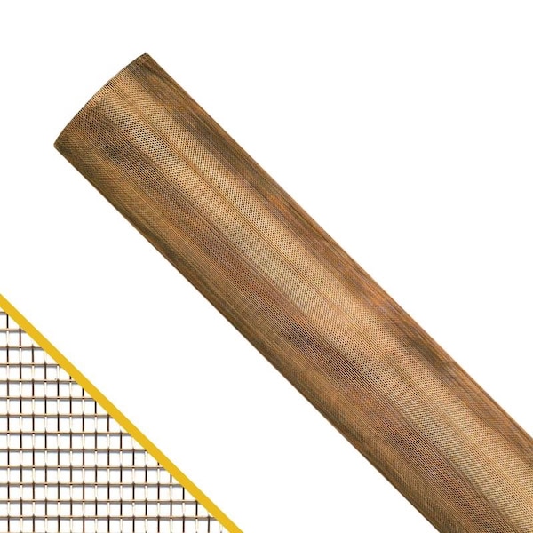 Adfors Saint-Gobain ADFORS 36 in. W X 100 ft. L Bronze Copper Insect Screen Cloth - FCS9458-M