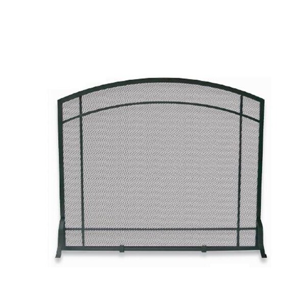 Blue Rhino Blue Rhino S-1029 SINGLE PANEL BLACK WROUGHT IRON MISSION SCREEN - S-1029