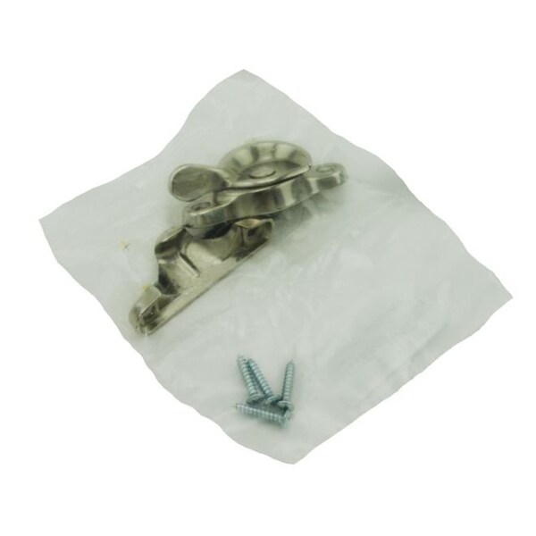 Ives Commercial Aluminum Window Lock Bright Nickel Finish - 07A14