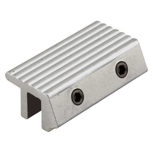 Primeline Tools Tamper-Resistant Patio Door Lock in Extruded Aluminum with Hex Screw (2 Pack) - MP4034