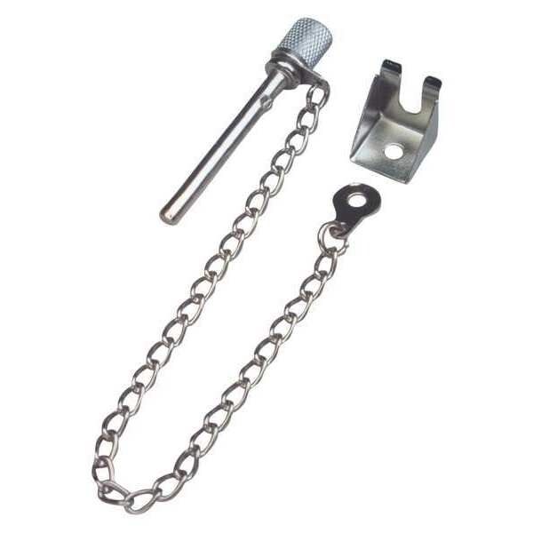 Primeline Tools Sliding Window Night Lock Pin, 1-3/8 in., Aluminum Finish (2 Pack) - MP4065