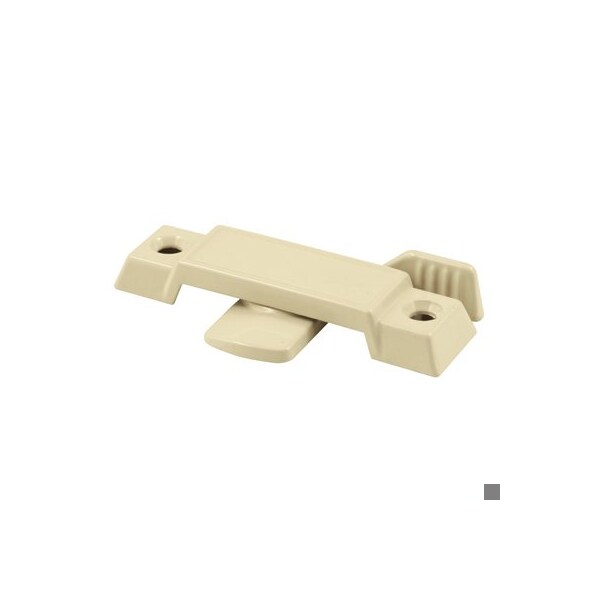 Prime-Line Sash Lock, 1/2 in. Latch Projection, Fits Metal Sliding Windows, Diecast Zinc, Painted Almond,  - F 2783