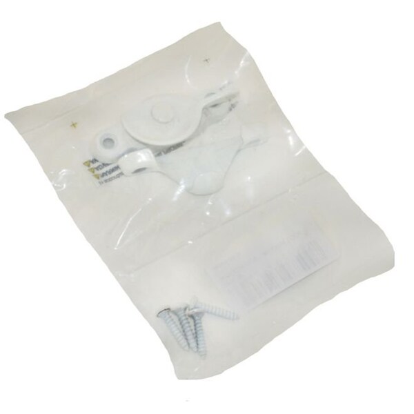 Ives Commercial Aluminum Window Lock White Finish - 07AW