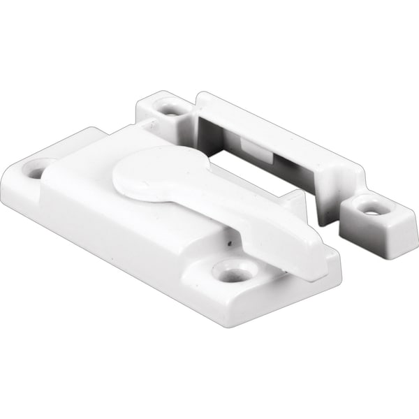 Prime-Line Diecast Cam Action Window Sash Lock with Alignment Lugs, White 1 Set - F 2554