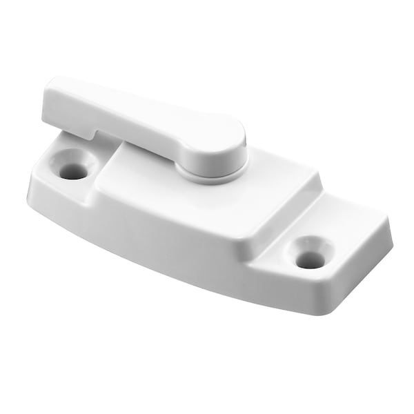 Prime-Line Window Sash Lock 2-3/16 H/C No Keep Plastic Off White w/Screws (Single Pack) - F 2897