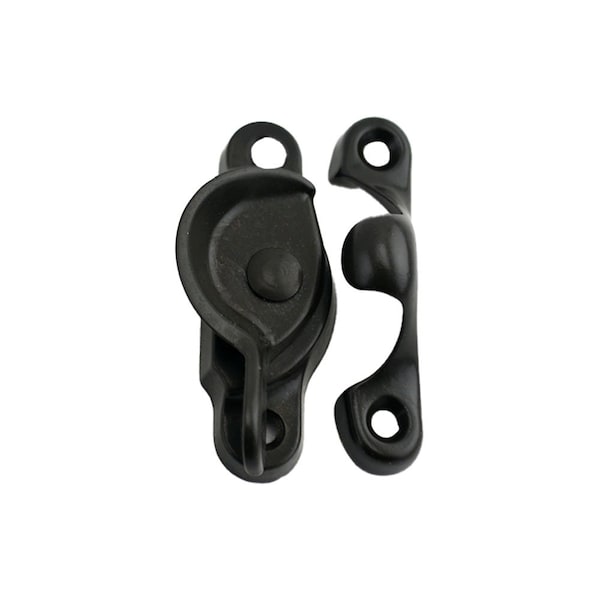 Ives Commercial Aluminum Window Lock Oil Rubbed Bronze Finish - 07A10B