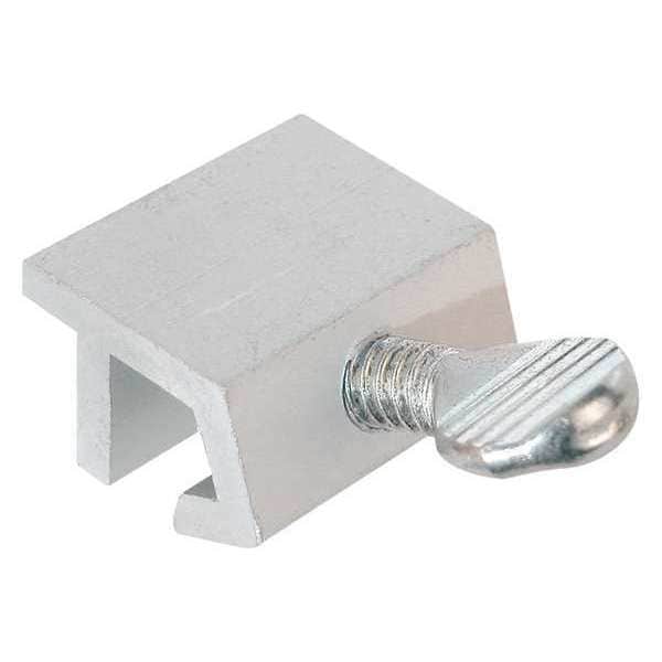 Primeline Tools Sliding Window Economy Lock in Extruded Aluminum, 1 in., Mill Finish (10 Pack) - MP4036-10