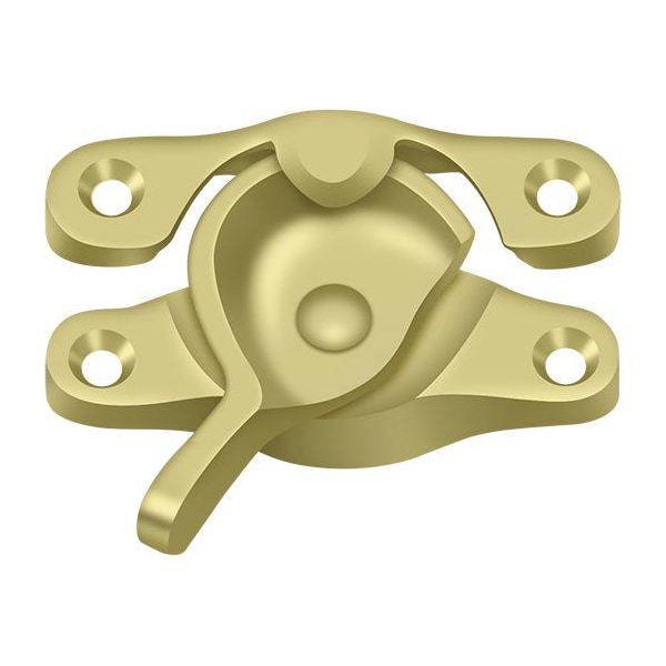 Deltana Window Sash Lock, 15/16" X 2-5/8" Bright Brass - WL07U3