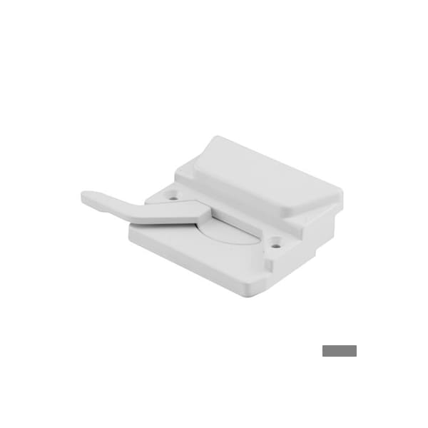 Prime-Line Entrygard Sash Lock, Right Hand, White, Keeper and Screws (Single Pack) - TH 23051