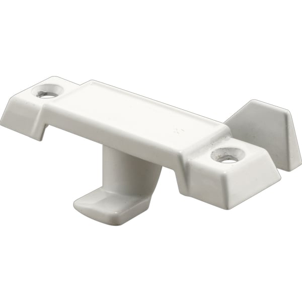 Prime-Line Sash Lock, Diecast Construction, White, Used on Single Hung Aluminum - F 2756