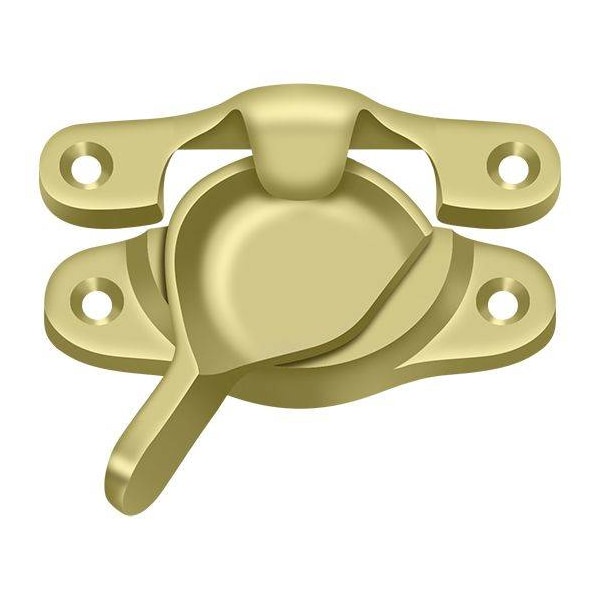 Deltana Window Sash Lock, 1-1/16" X 3" Bright Brass - WLS9U3