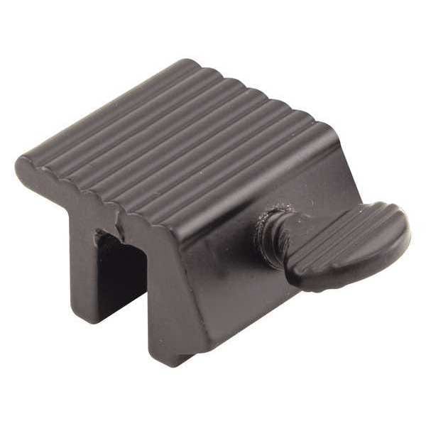 Primeline Tools 1/4 in., Extruded Aluminum, Classic Bronze Painted, Thumbscrew Window Lock (2 Pack) - U 9801
