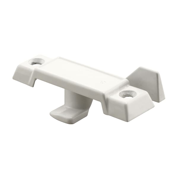 Prime-Line Deep Reach Window Sash Lock, 2-1/4 in. Hole Centers, diecast, White - F 2689