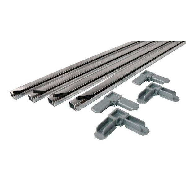 Prime-Line Prime-Line Mill Aluminum 5/16 in. W X 3/4 in. L Screen Frame Kit 1 pk - PL7805