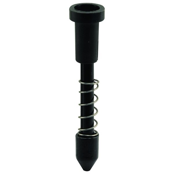 Make-2-Fit Screen Plunger Latch, Nylon, Black, For 38 in, 716 in Screen Frame - PL 14666