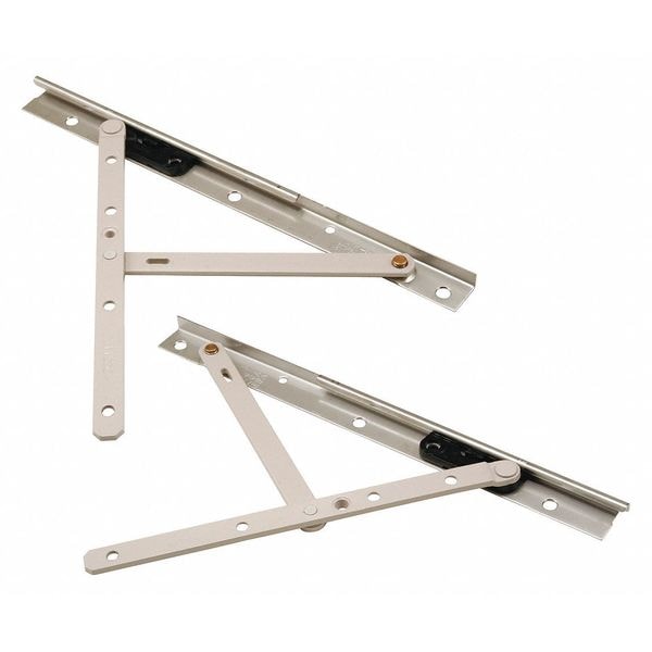 True Hardware Concealed Hinges, 10 in., Steel, E-Gard Corrosion Resistant Coating (1 Pair) - TH 23088
