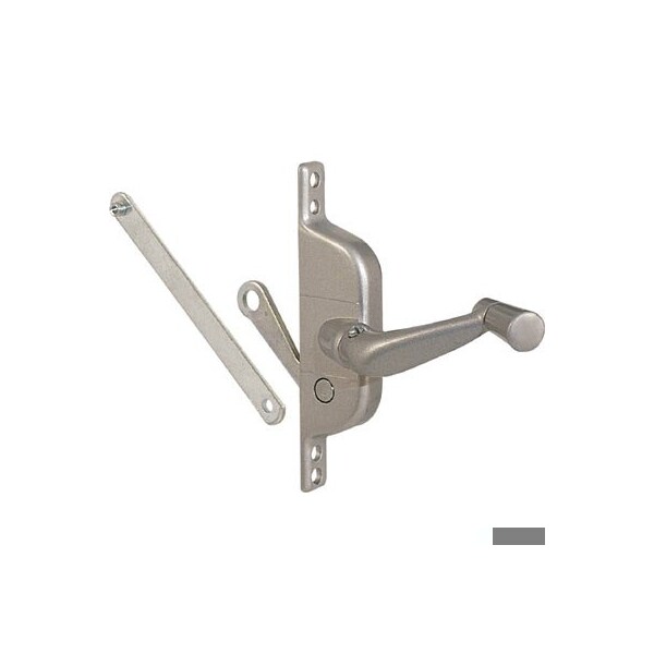 Prime-Line Jalousie Operator, 3-1/2 in. Link, Aluminum, Crank Handle (Single Pack) - H 3548