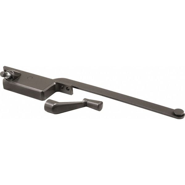 Primeline Tools 9 in., Bronze Diecast, Casement Operator, Left Hand, Square Type (Single Pack) - H 3517