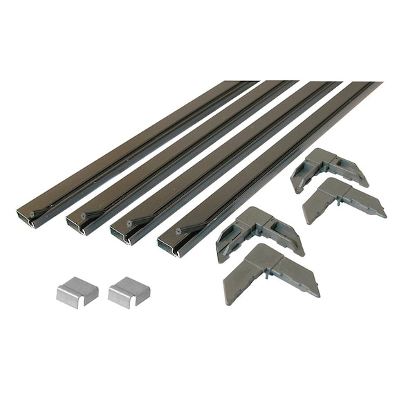 Prime-Line 7/16 in. x 3/4 in. Screen Kit, Bronze, 48 x 48 in. (1 Kit) - PL 7810