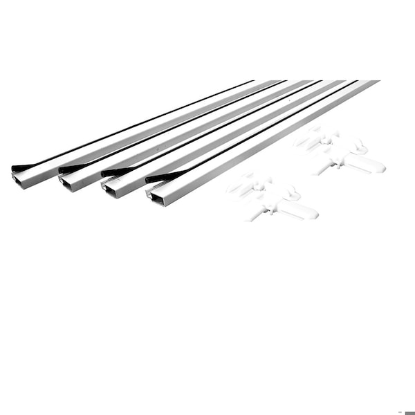 Prime-Line Screen Kit, 7/16 in. x 3/4 in., 48 in. x 48 in., White (1 Kit) - PL 7837