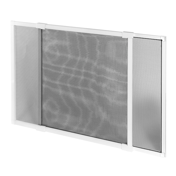 Prime-Line Window Screen, 20-1/8 to 37-3/16 in. Adjustable Width x 18-3/16 in. Single Pack - MP16617