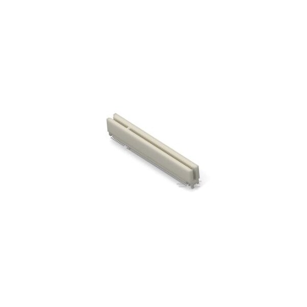 Conector de borde de tarjeta Te Connectivity, 120 contactos, 2 filas, hembra, recto, terminal de soldadura, aislante natural - 1761842-1