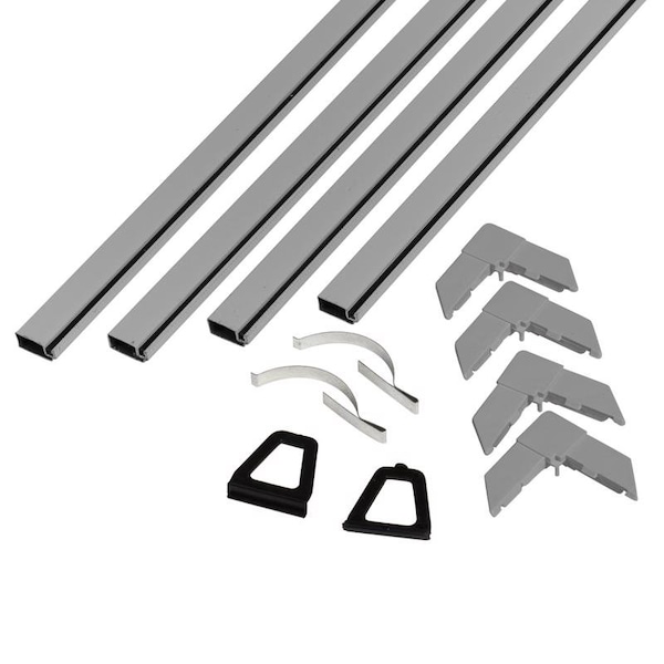 Phifer Phifer Mill Gray Aluminum 5/16 in. W X 60 in. L Screen Frame Kit 1 pk - 3021680