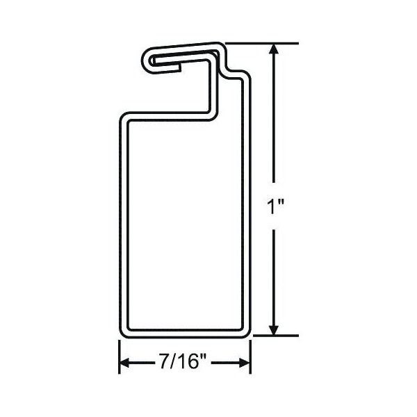 Strybuc Tube 8 Ft Screen Frame White - 90H-505W