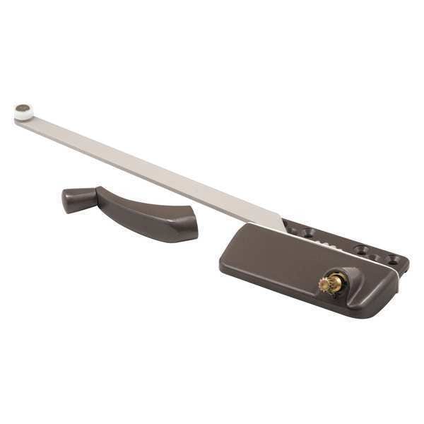 Primeline Tools 9-1/2 in. Single-Arm Left-Hand Casement Operator, Bronze Finish (Single Pack) - TH 23020