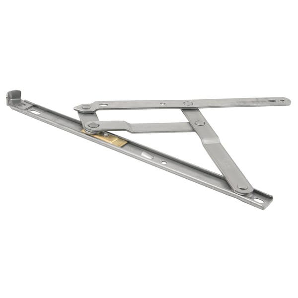 Prime-Line 10 in. Heavy Duty Stainless Steel 4-Bar Hinge with Stop (Single Pack) - EP 24043