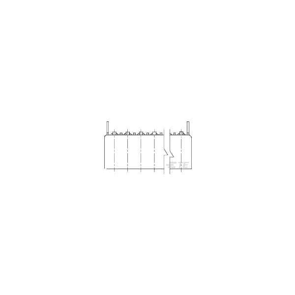 Te Connectivity Conectores FFC & FPC Triomate Ensamblaje H 6P L=3.175, Ldfr - 5-487508-5