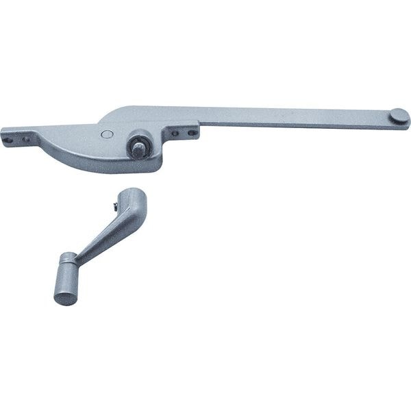 Primeline Tools 8 in., Aluminum Diecast, Casement Operator, Left Hand, Teardrop Type (Single Pack) - H 3501
