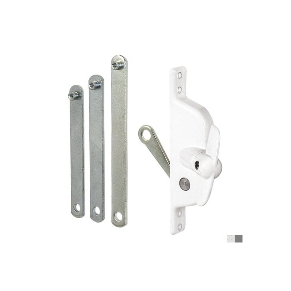 Prime-Line Jalousie Operator, Reversible, With Three Link Arms, White Finish (Single Pack) - H 3819