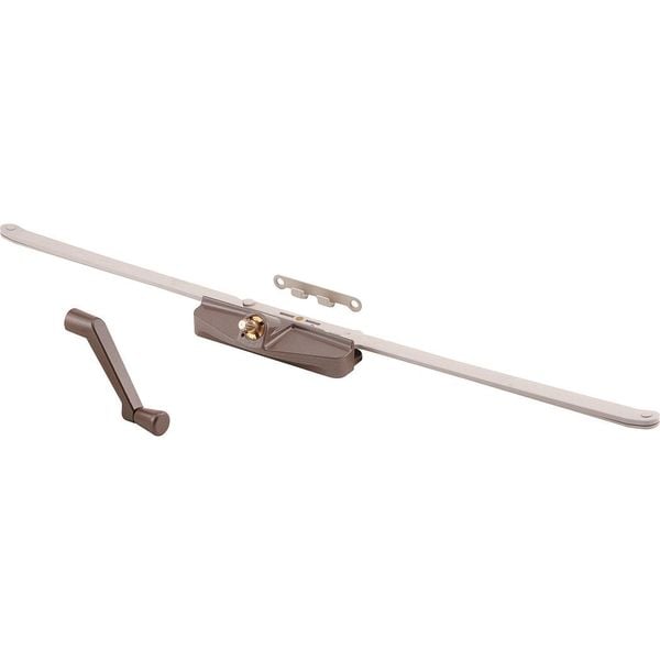 True Hardware 21-1/2 in., Bronze, Roto Gear Awning Operator (Single Pack) - TH 23008
