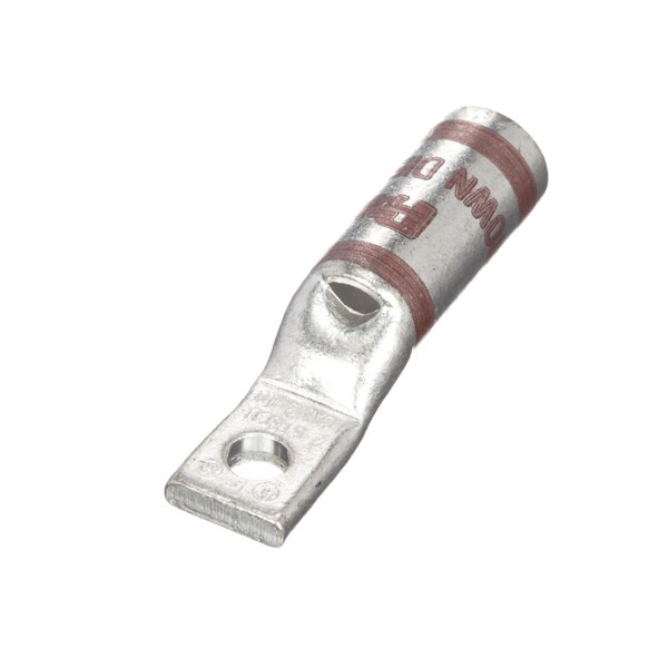 Panduit Lug de Compresión de Cobre, 1 Orificio, #2 AWG, Lengüeta Estrecha, LCAN2-10-Q - LCAN2-10-Q